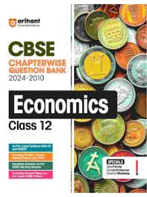 CBSE Chapterwise Question Bank Economics for Class 12 (2024-2025) at Ashirwad Publication